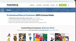 Desktop Screenshot of custommascotcostume.com